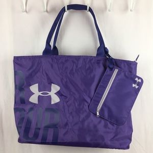 purple under armour bag